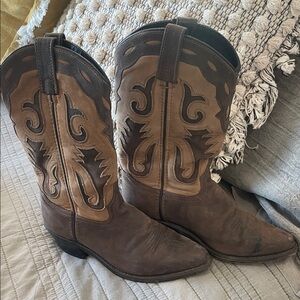 Brown Western Cowboy Boots